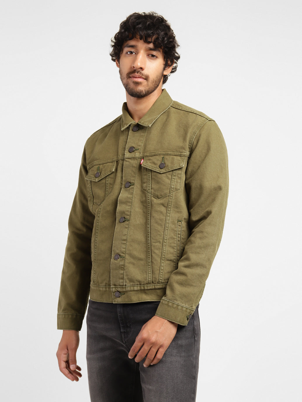 Levis mens store khaki jacket