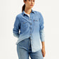 Women's Solid Regular Fit Denim Shirt