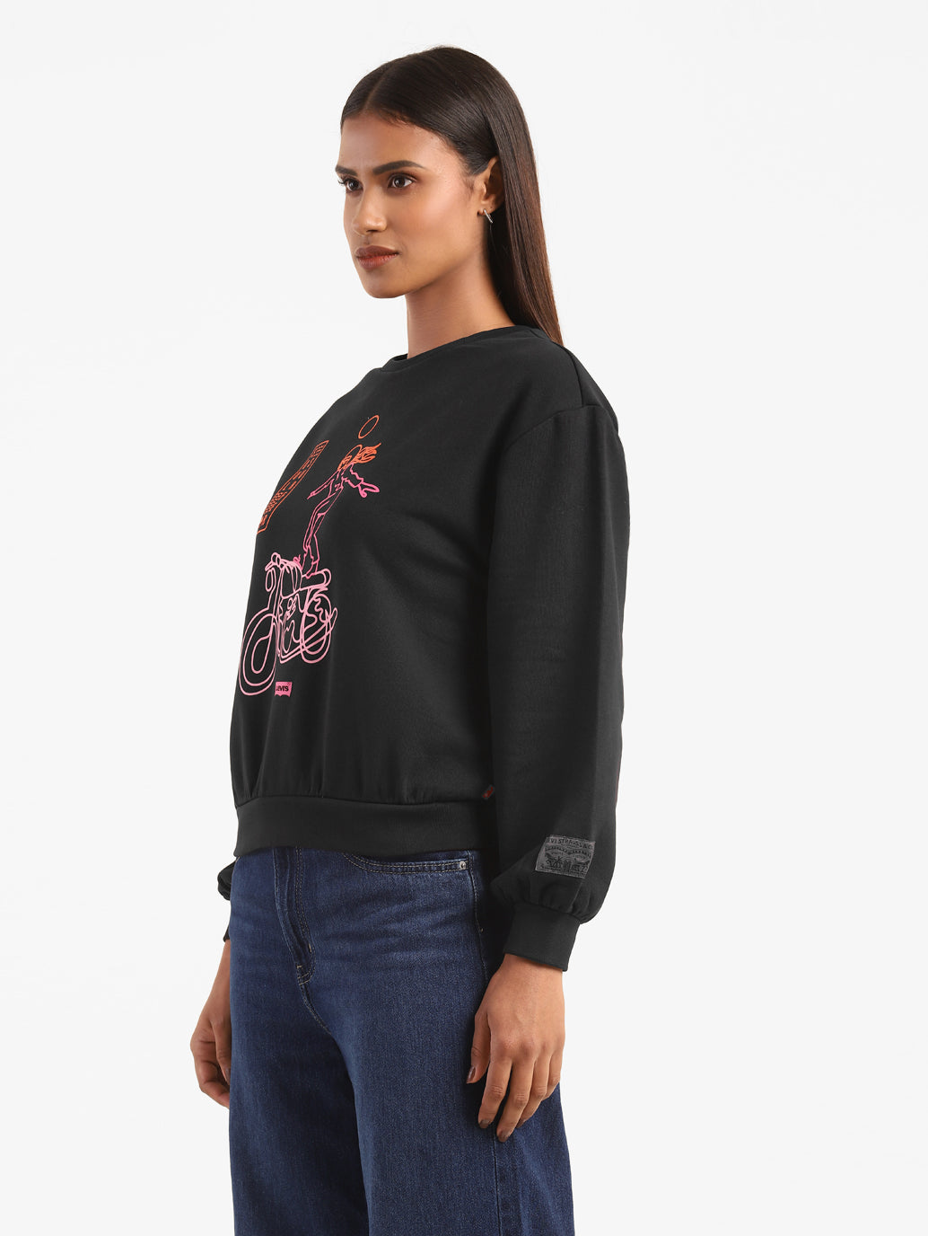 Graphic Sweatshirt From The Levi's Motorcycle Collection