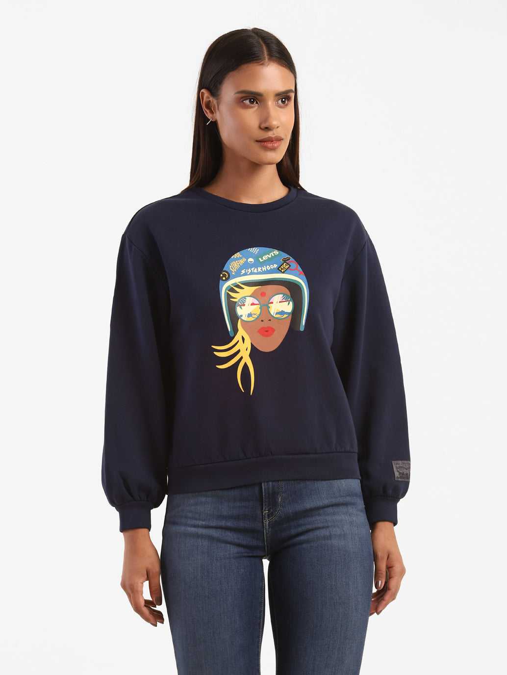 Graphic Sweatshirt From The Levi's Motorcycle Collection