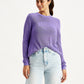 Women's Brand Logo Purple Crew Neck Sweater - dfc3d005-62e7-45e8-81c4-b52f86f7de15 View