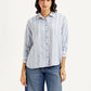 Women's Striped Relaxed Fit Shirt - 741647ef40db06b2e7662561b4e7034d View