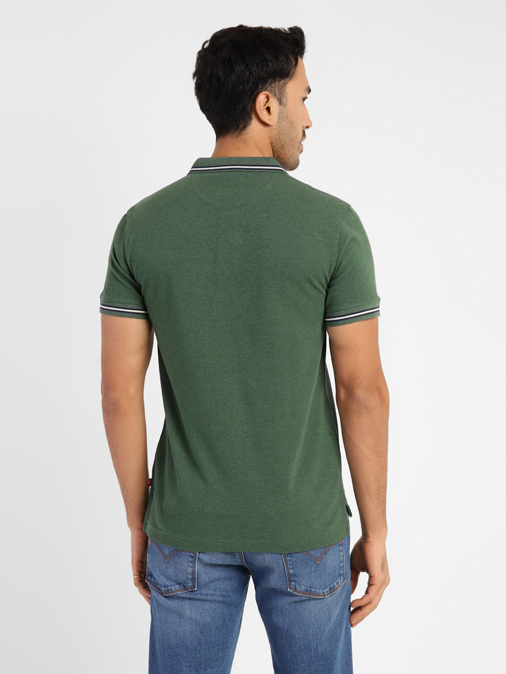 Men's Solid Polo T-shirt