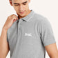 Men's Solid Slim Fit Polo T-Shirt