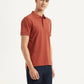 Men's Solid Slim Fit Polo T-shirt - f2a0b98b-202f-473d-b6e4-b95817ebf643 View
