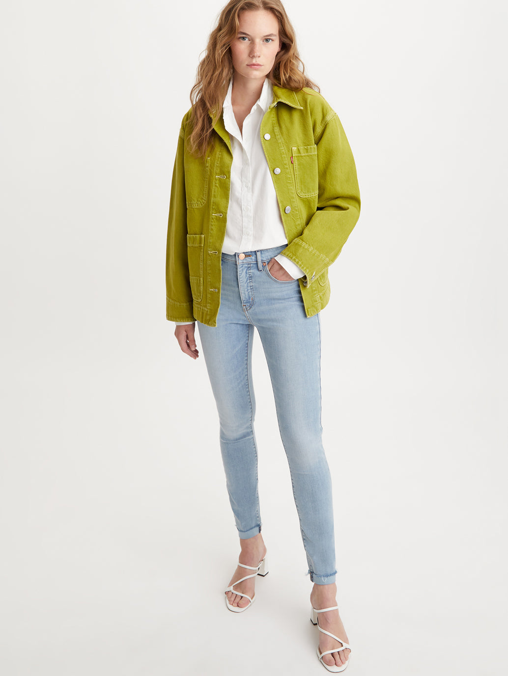Women's Light Blue Skinny Fit Mid Rise Jeans