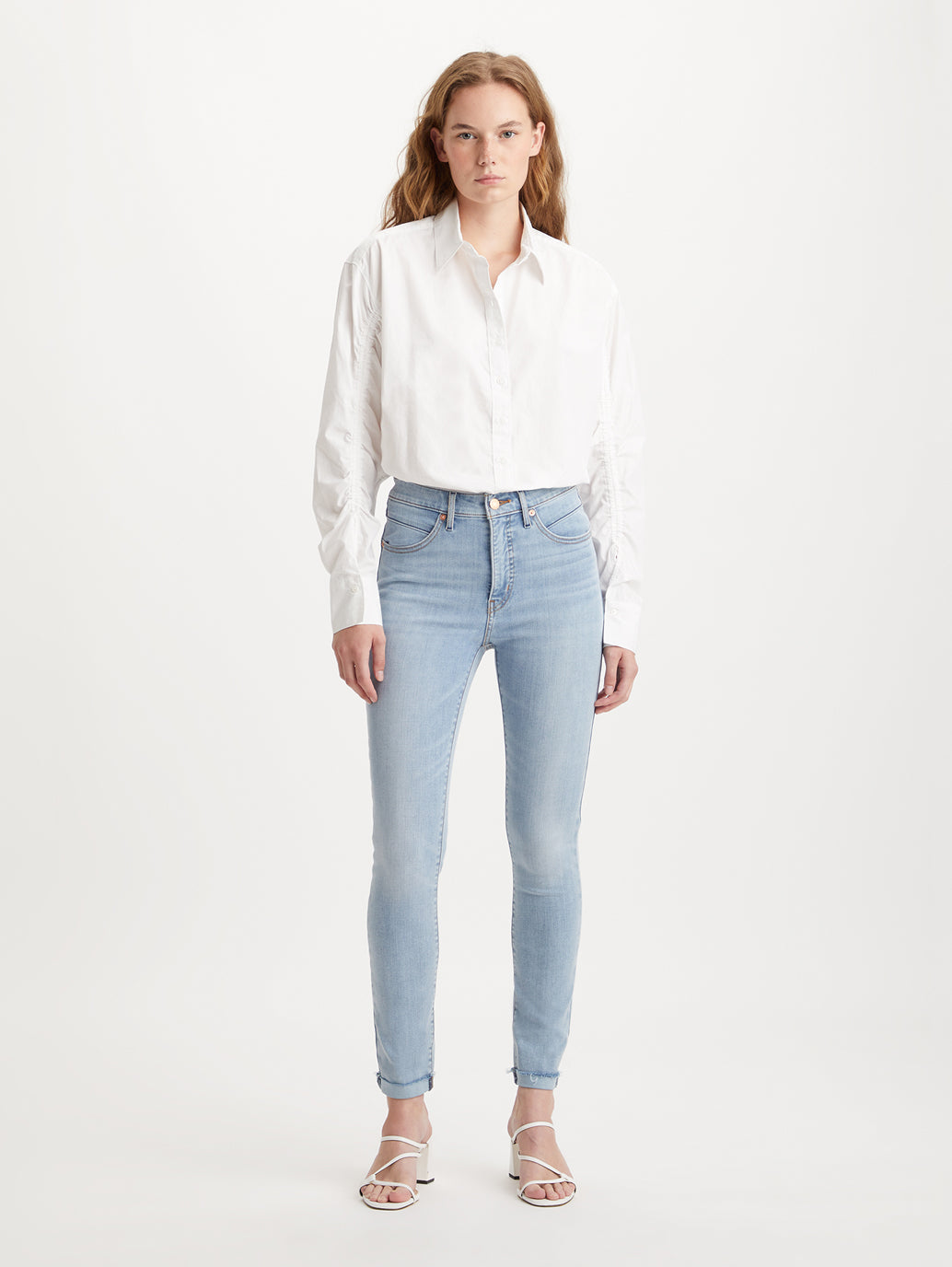 Women's Mid Rise Skinny Fit Jeans