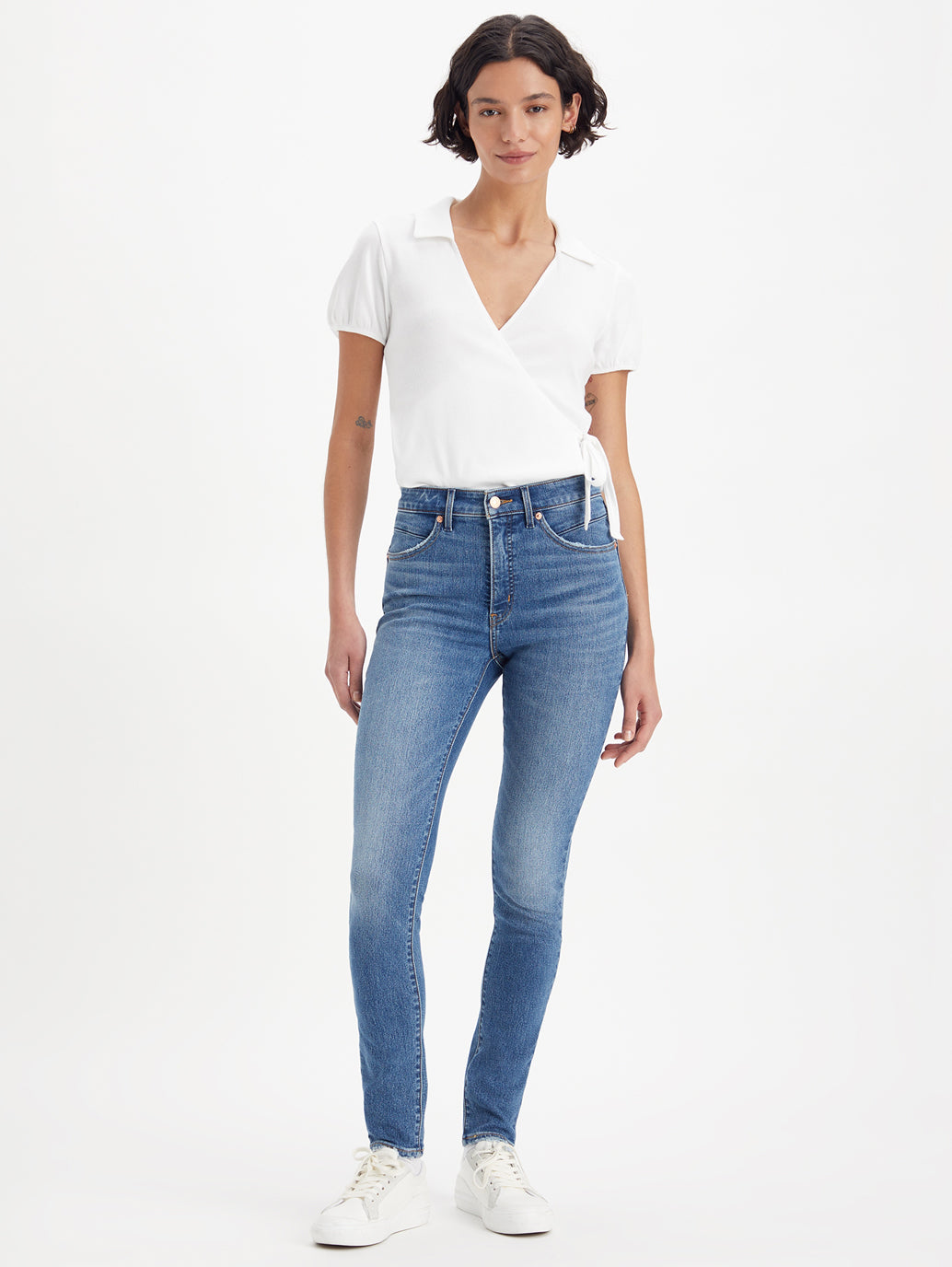 Women's High Rise Skinny Fit Jeans