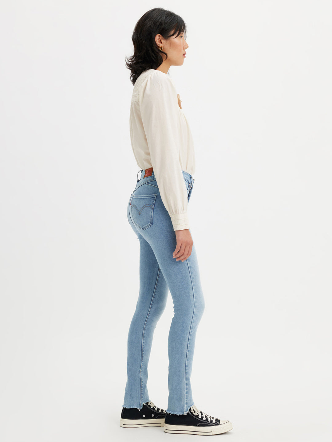 Women's High Rise Revel Shaping Skinny Light Blue Jeans