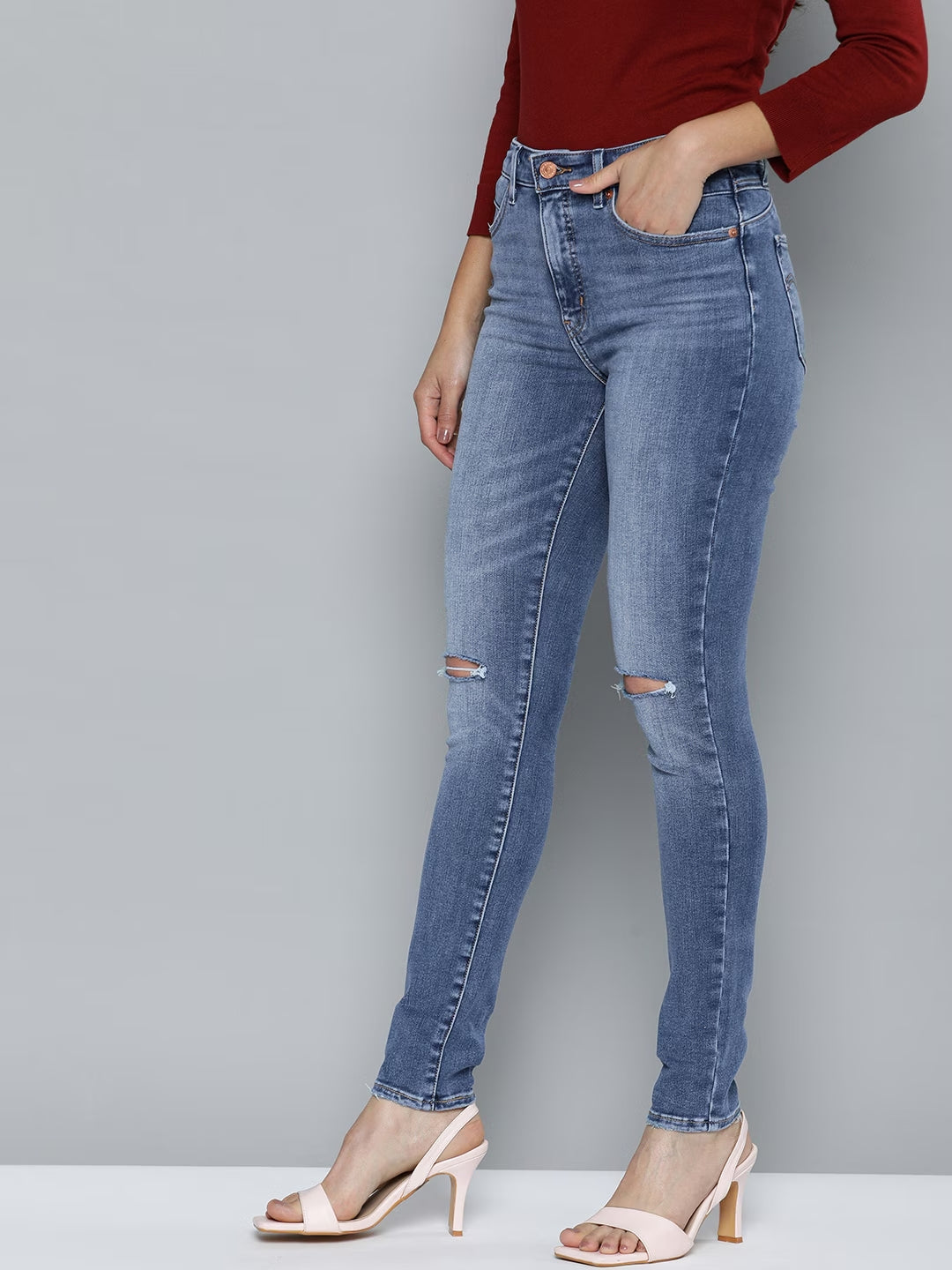 Women's 311 Blue Revel Shaping Skinny Fit High Rise Jeans