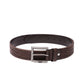 Men's Brown Textured Belt - 75a782ea-182a-418c-8eb6-4534df0038bf1742207047408-Men-Textured-Leather-Belt-4111742207047245-1 View