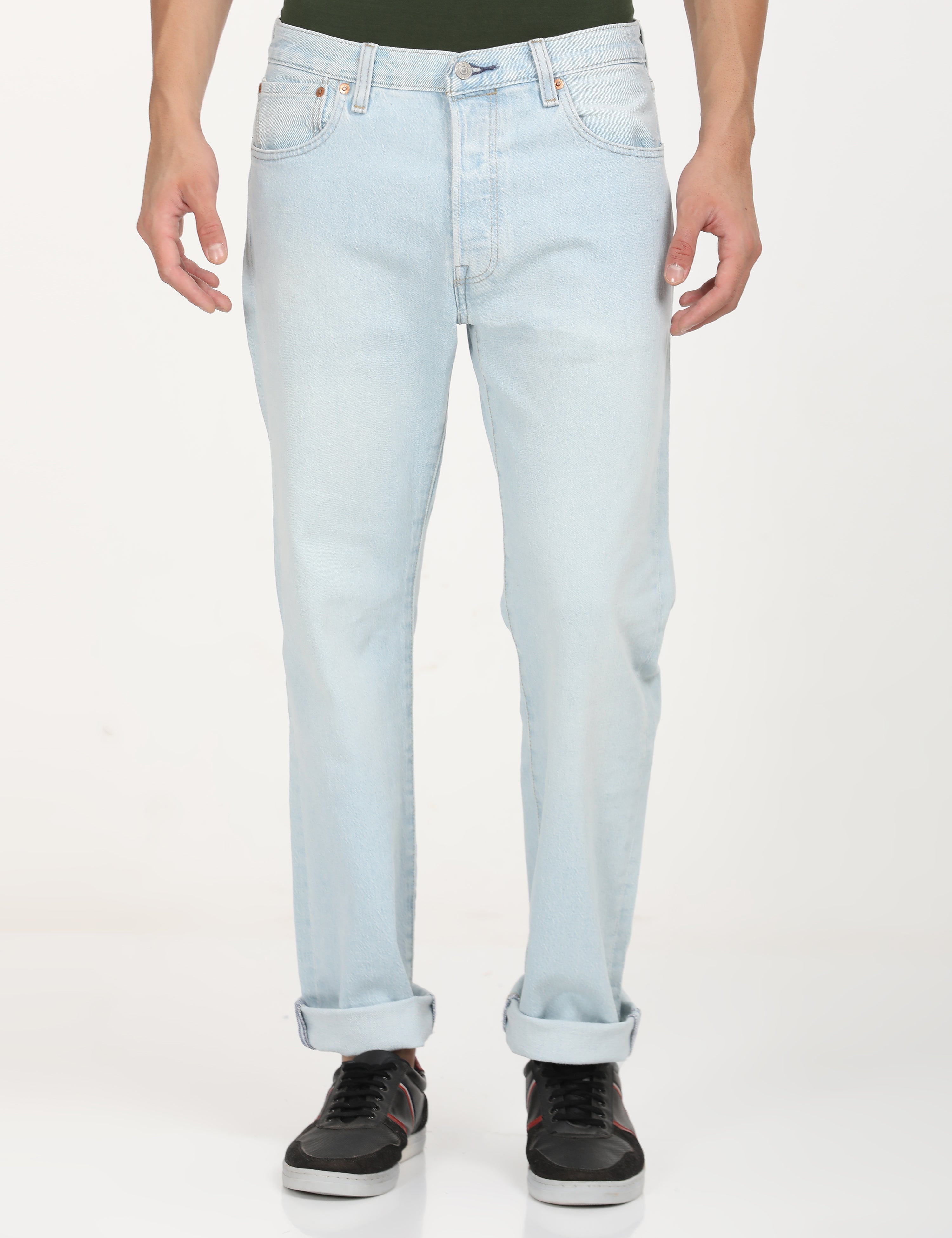 Men's 501'93 Light Blue Straight Fit Mid Rise Jeans