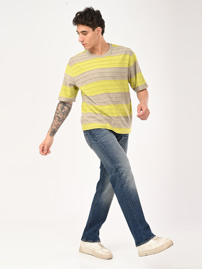 levi's Men's 505 Blue Straight Fit Mid Rise Jeans-picture-40