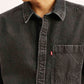 Men's Solid Relaxed Fit Denim Overshirt - 7d73b59b2172dcc4b7bf5f56baad7d41 View