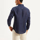 Men's Redloop Solid Regular Fit Linen Shirt - 7dcfa3aaf8c3b591d7c739905e36b574 View