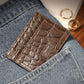 Men's Brown Textured Wallet - 7e7e5c06-ae8a-4b6d-9c12-190f91bcfa2e1744177994228-Levis-Men-Textured-Leather-Card-Holder-1251744177993751-1 View