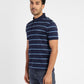 Men's Striped Polo T-shirt Blue - b470acc6-ff7e-47b1-ae63-1b22c0ff4ae7 View