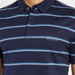 Men's Striped Polo T-shirt Blue - 09d9c011-b179-4ab4-9f01-8df2c11ccec3 View