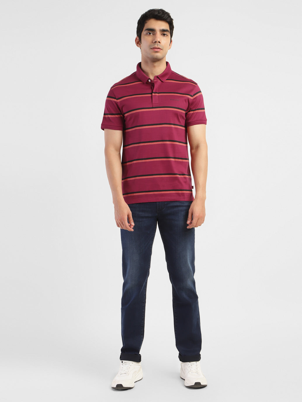 Men's Striped Slim Fit T-shirt