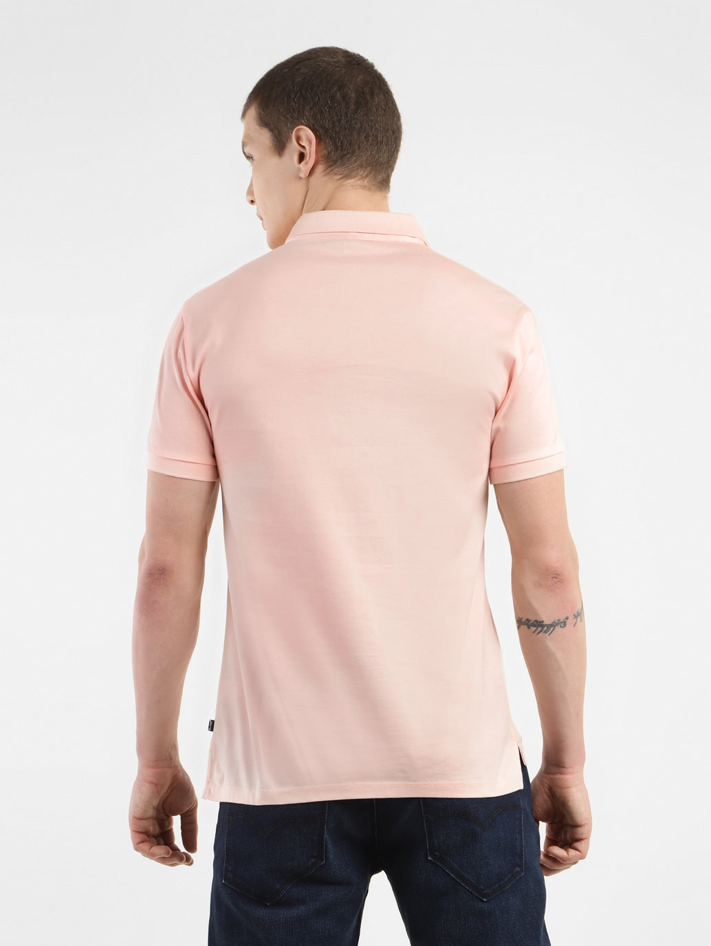 Men's Solid Slim Fit T-shirt