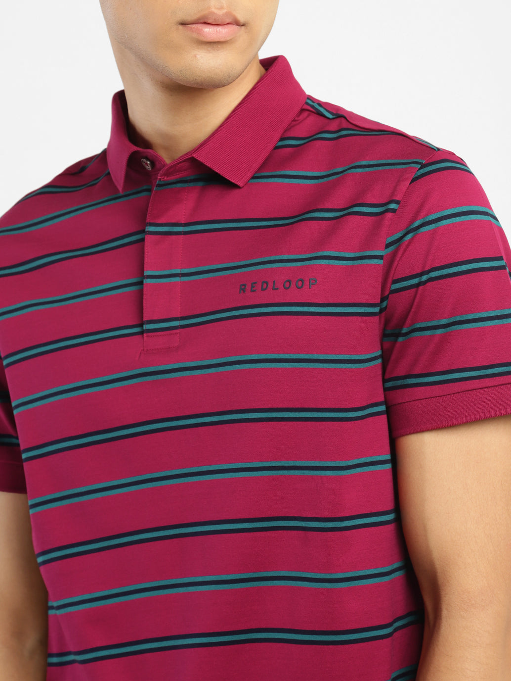 Men's Striped Polo Collar T-shirt – Levis India Store