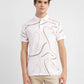 Men's Abstract Slim Fit Polo T-shirt