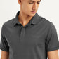 Men's Solid Slim Fit Polo T-Shirt