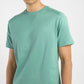 Men's Solid Crew Neck T-shirt - Frontdetails View