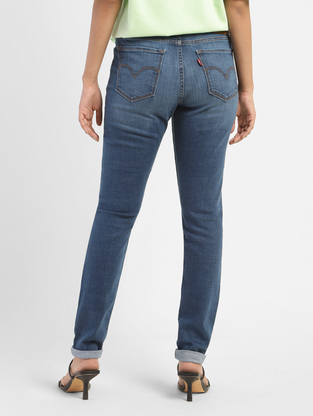 Women's Mid Rise 711 Skinny Fit Jeans