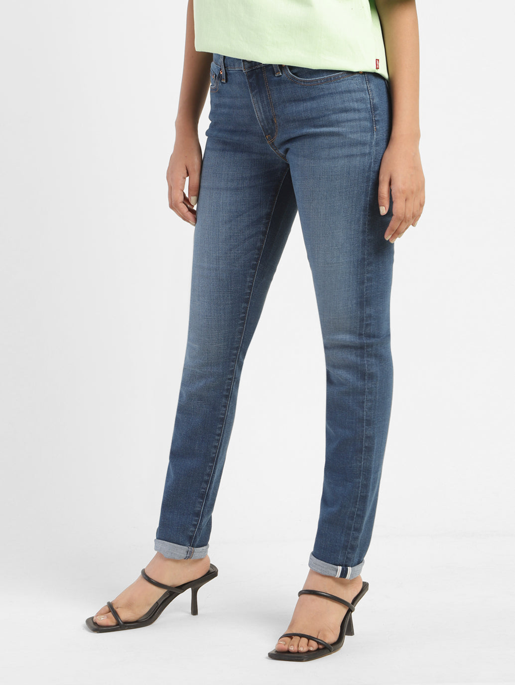 Women's Mid Rise 711 Skinny Fit Jeans