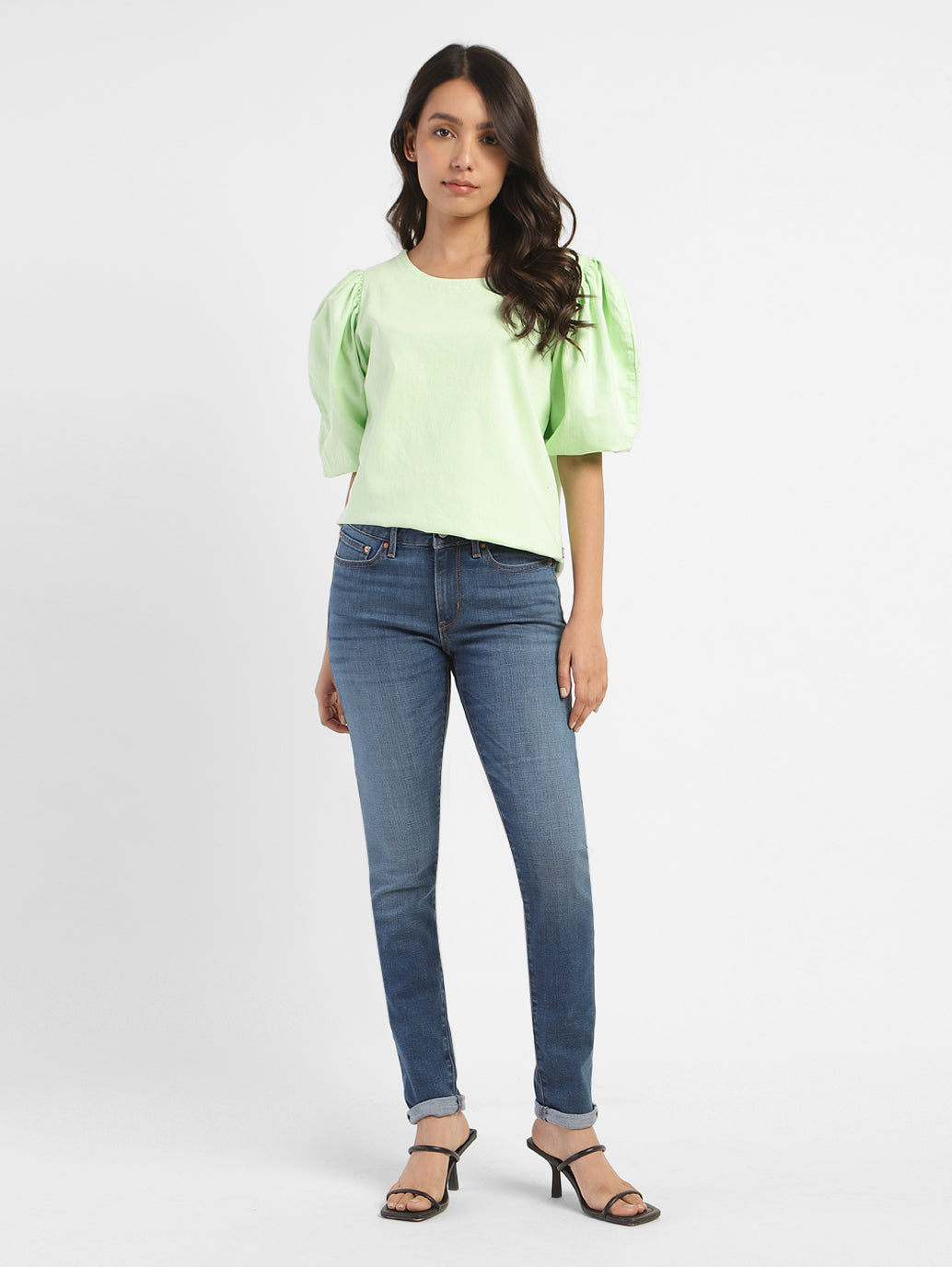 Women's Mid Rise 711 Skinny Fit Jeans