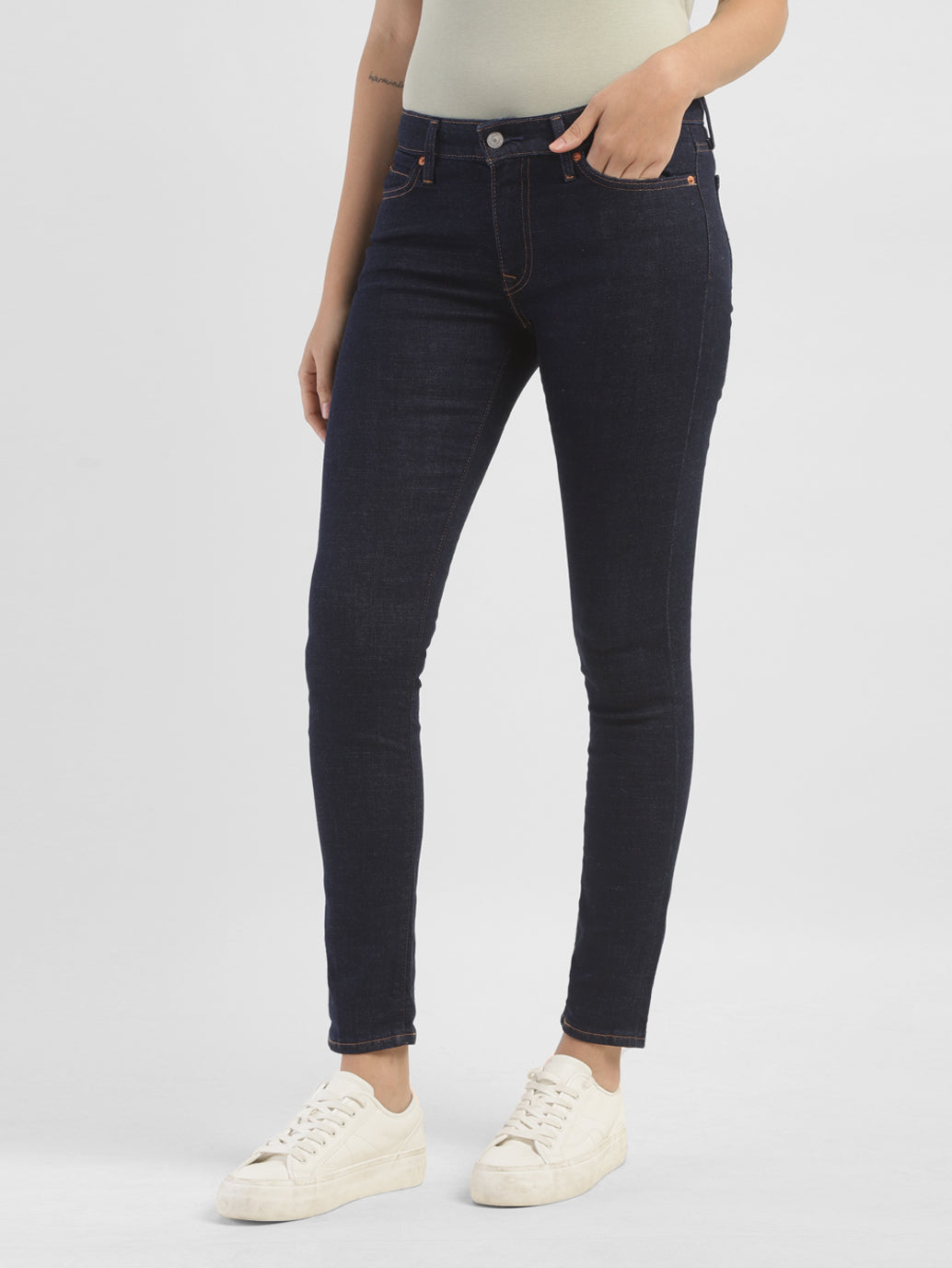 Women's Mid Rise 711 Skinny Fit Jeans