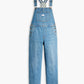 Women's Solid Blue Overalls - lay View