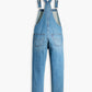 Women's Solid Blue Overalls - lay View