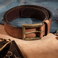 Men's Tan Solid Belt - 858995b0-6d5d-4d53-941a-35d09f7fa8e71744113320025-Levis-Men-Leather-Belt-1981744113319700-1 View