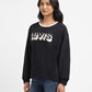 Women's Printed Crew Neck Sweatshirt - d87e933b-08ba-4f12-ba8d-03964fafbd18 View