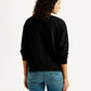 Women's Brand Logo Crew Neck Sweatshirt - Back View