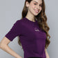 Women's Brand Logo Slim Fit T-shirt - 8679b929-0145-41c4-a40c-6dd05c8d76311710998069674-Levis-Women-Tshirts-6621710998069329-3 View