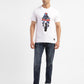 Men's Graphic Print Slim Fit T-shirt