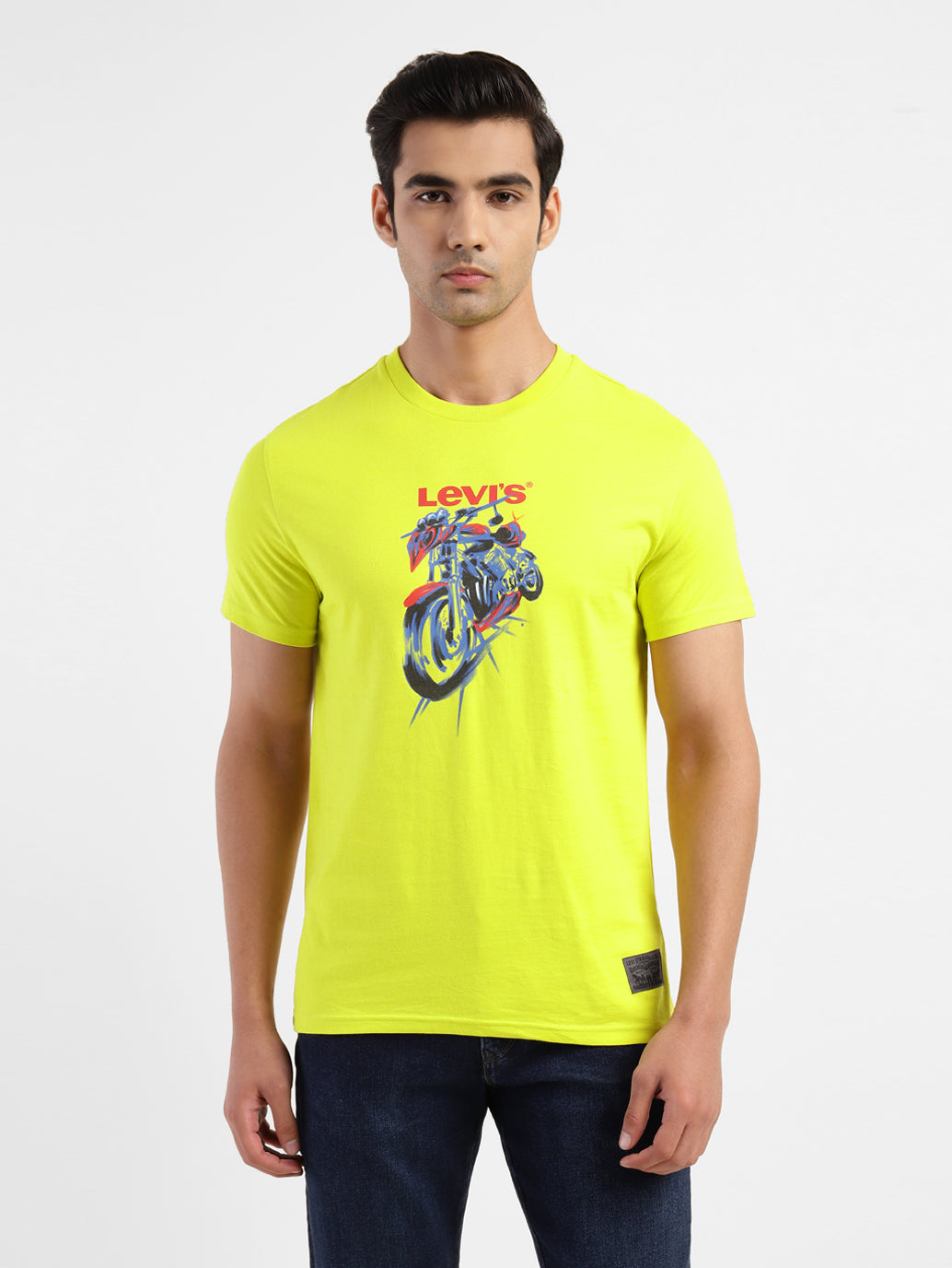 Men's Graphic Print Slim Fit T-shirt