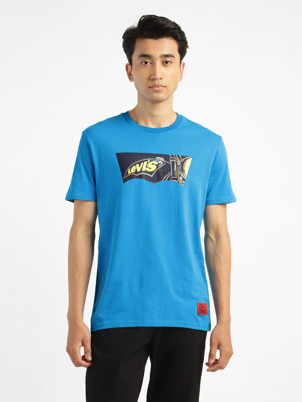 Men's Graphic Print Crew Neck T-shirt