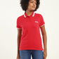 Women's Solid Polo T-Shirt - bc32973b-d0ff-4d57-90b7-5dcf55b9aadb View