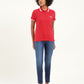 Women's Solid Polo T-Shirt