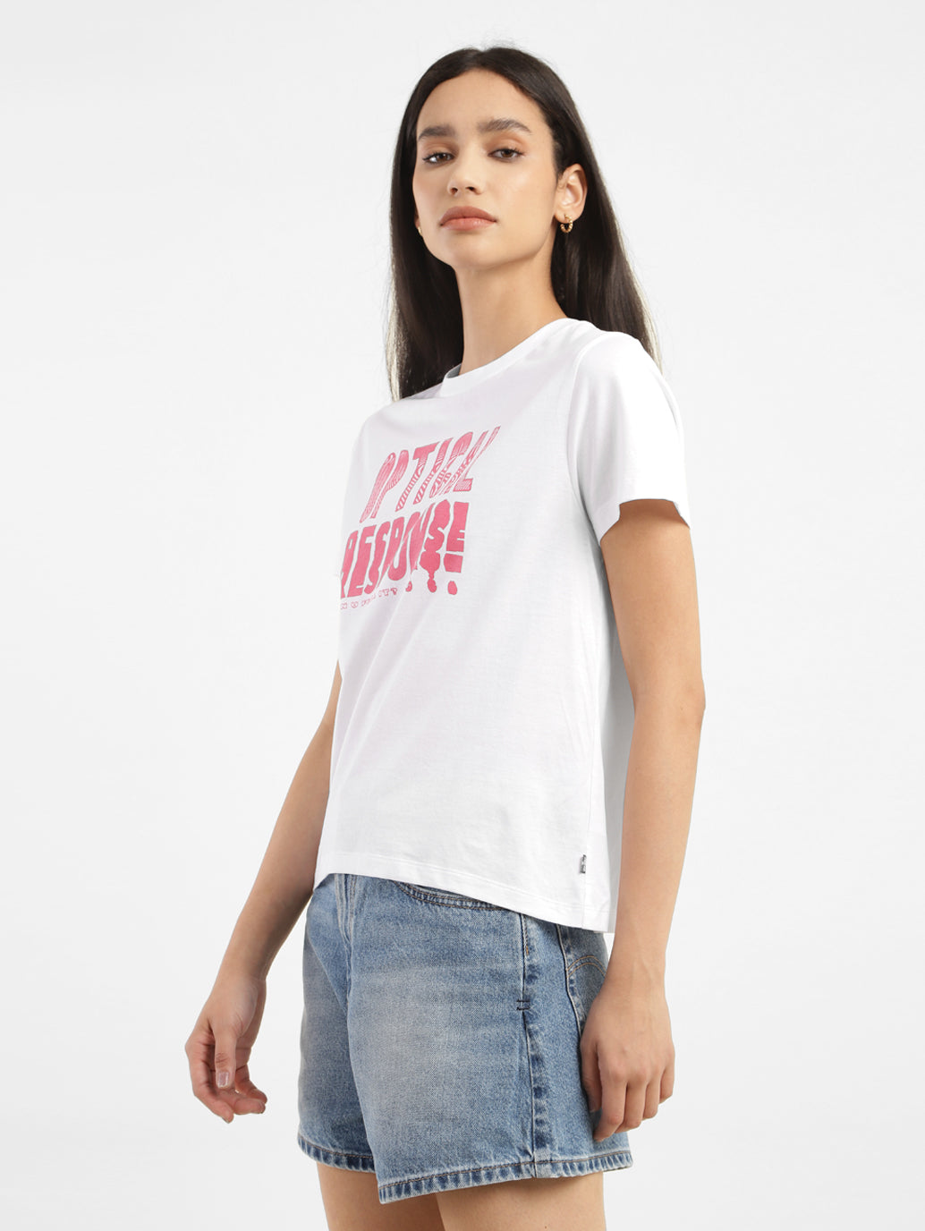 Women's Printed Crew Neck T-shirt