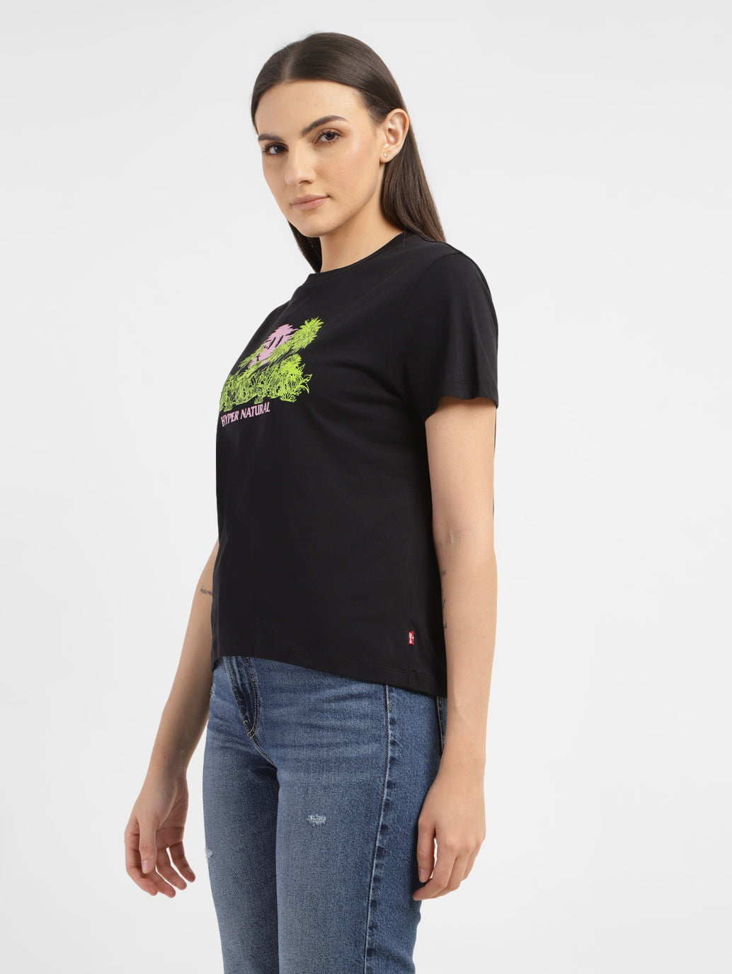 Women's Graphic Print Regular Fit T-shirt - 807e4fe9-3213-49e3-b64d-ba7e086745e7 View