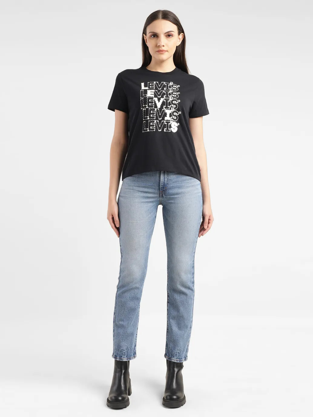 Women's Graphic Crew Neck T-shirt