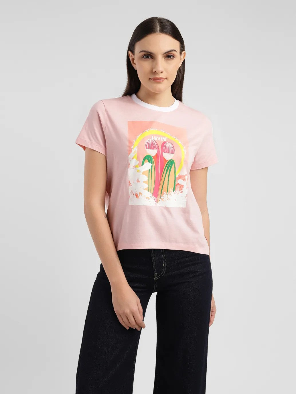 Women's Graphic Crew Neck T-shirt