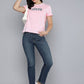 Women's Brand Logo Regular Fit T-shirt