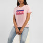 Women's Brand Logo Round Neck T-shirt