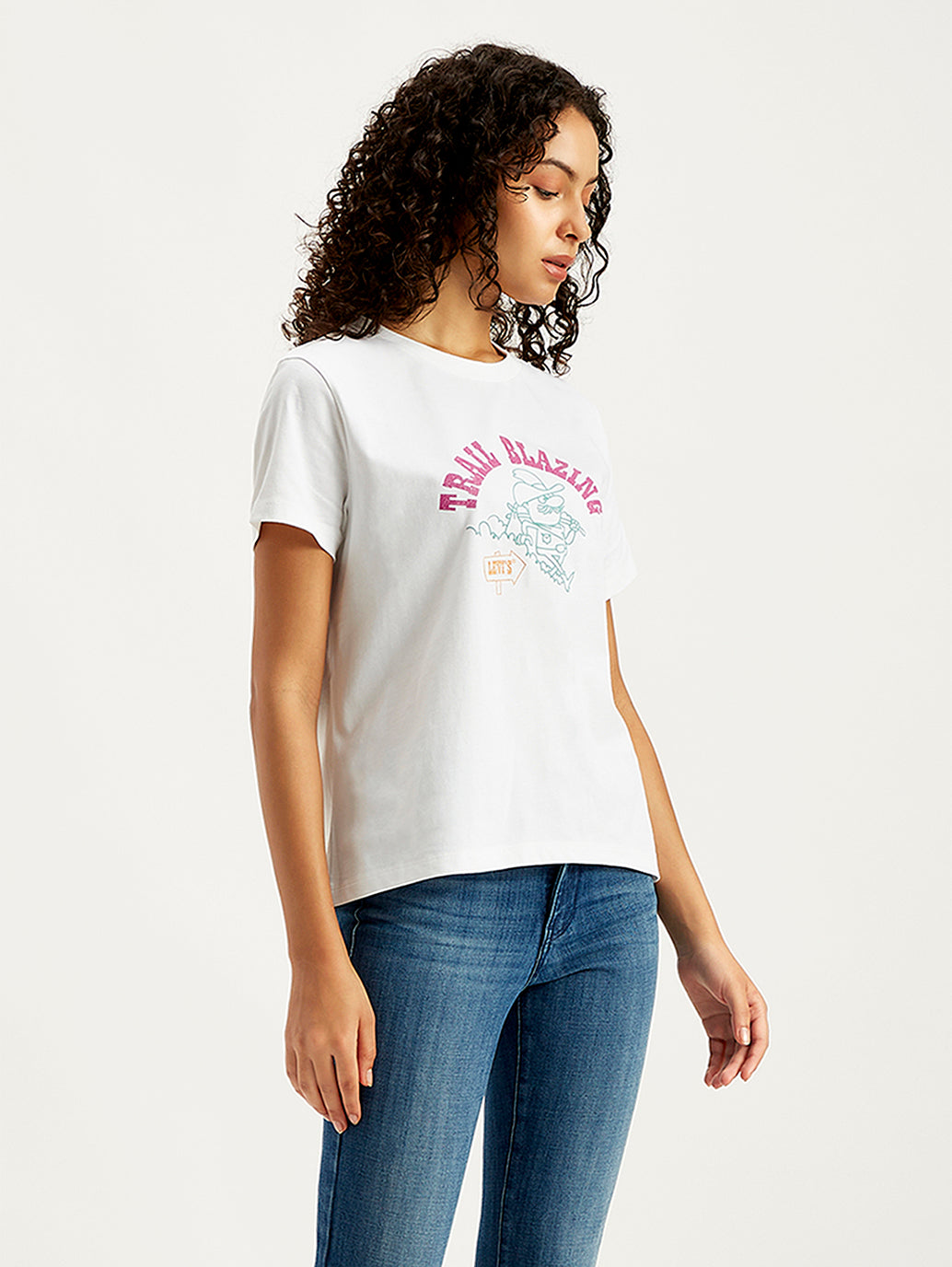 Women's Graphic Print Regular Fit T-Shirt